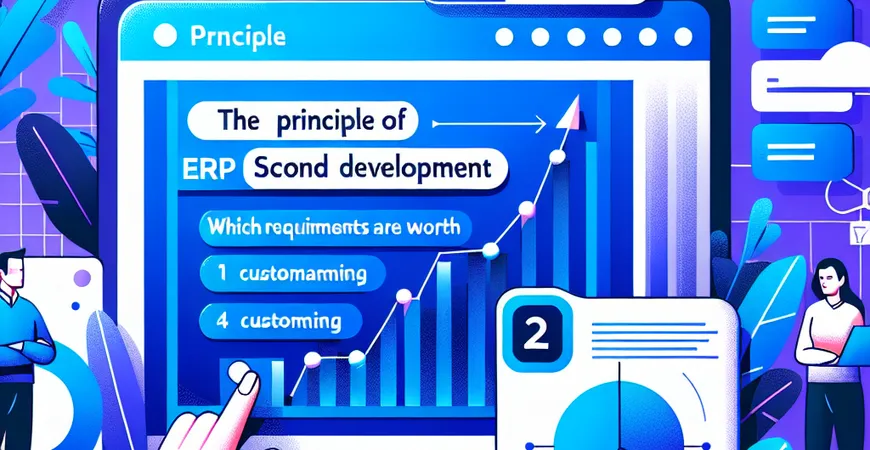  ERP二次开发原则：哪些需求值得定制？